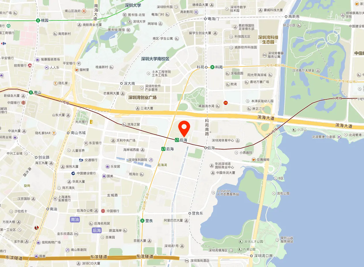 卓越后海中心地图位置